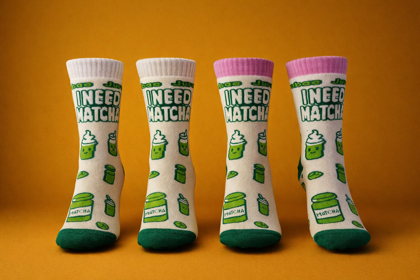 MATCHA TERRY SOCKS COMBO
