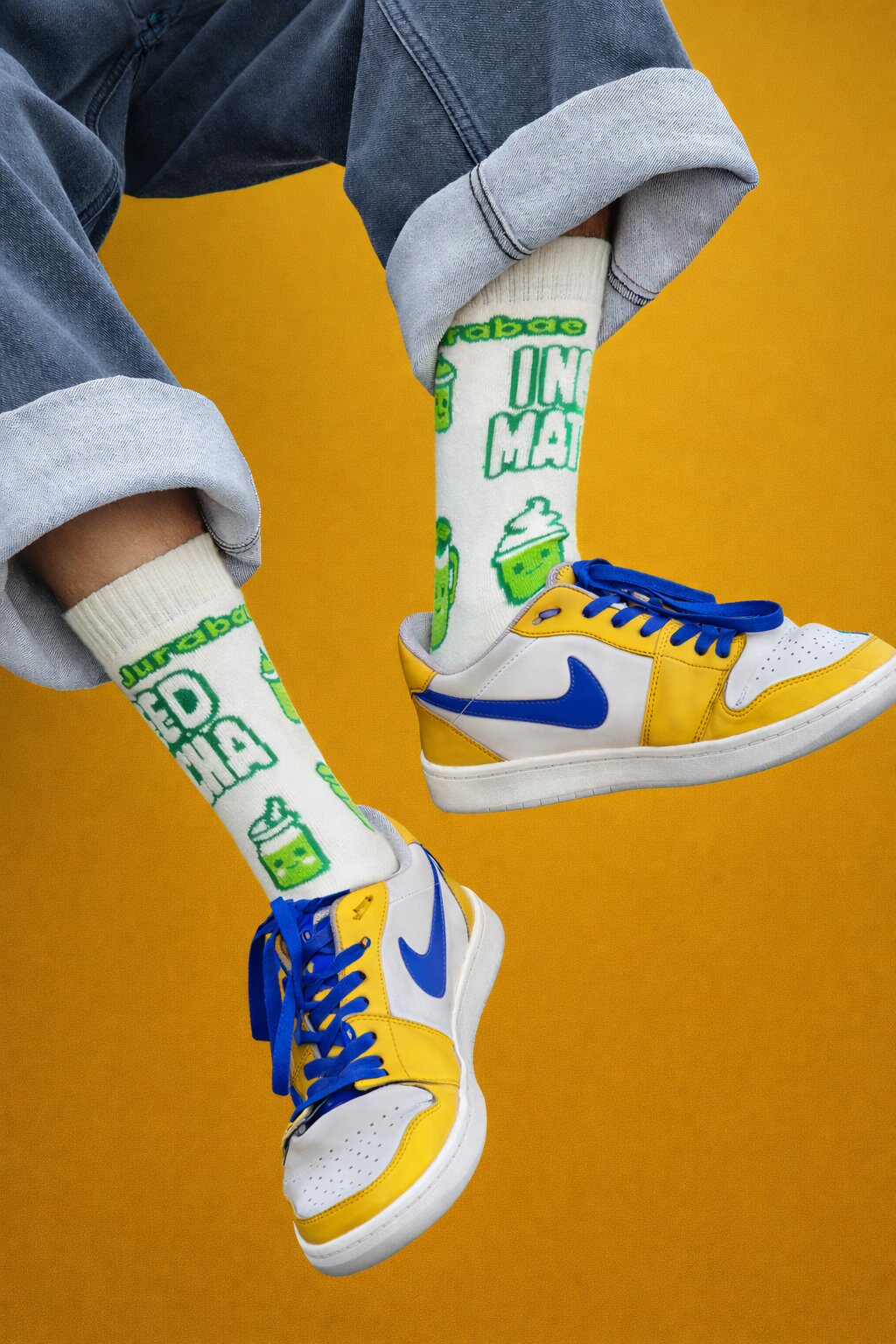 MATCHA TERRY SOCKS