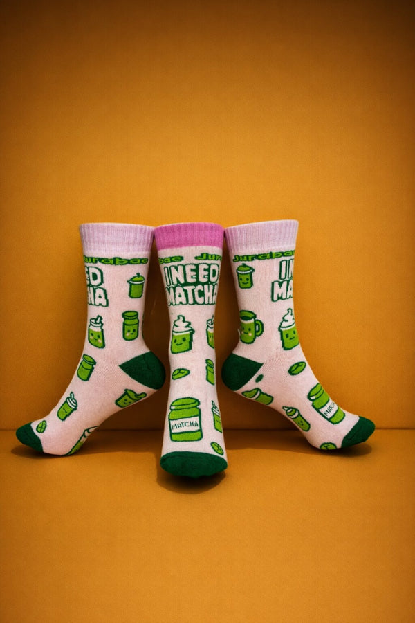 MATCHA TERRY SOCKS COMBO